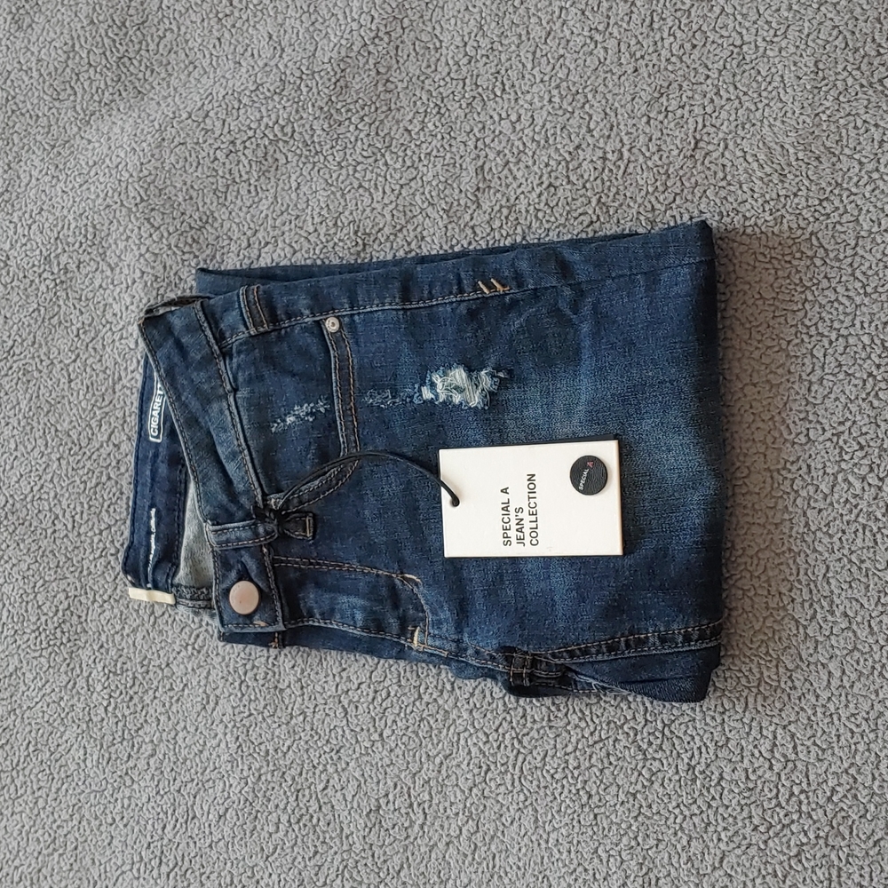 Special A Distressed Skinny Jeans Size 0